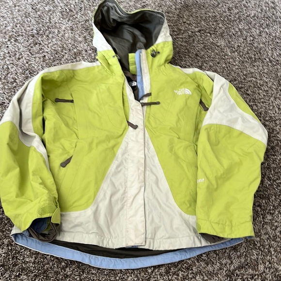 North face green shell coat - Picture 1 of 5